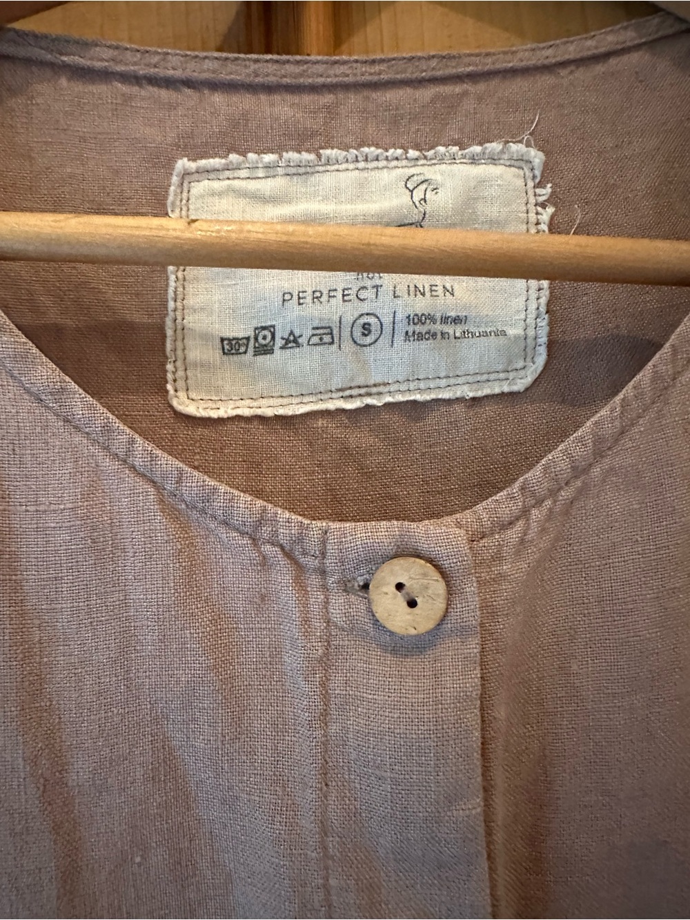 Not perfect linen romper - Picture 3 of 3